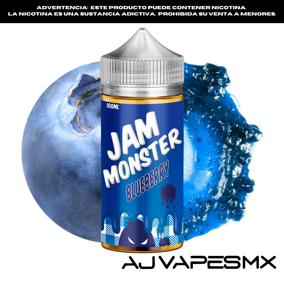 Jam Monster Blueberry Jam 100ml | JAM MONSTER