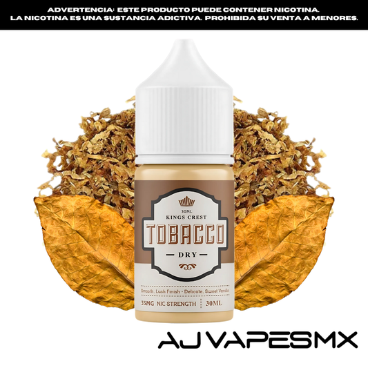 Tobacco VCT Dry 30ml NicSalt | KINGS CREST