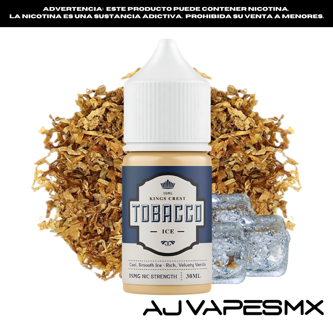 Tobacco VCT Ice 30ml NicSalt | KINGS CREST