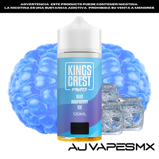Blue Raspberry Ice 120ml | KINGS CREST FRUITS