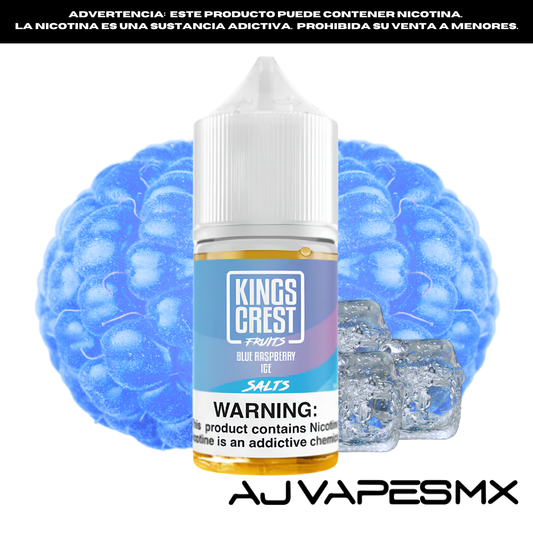 Blue Raspberry Ice 30ml NicSalt | KINGS CREST FRUITS