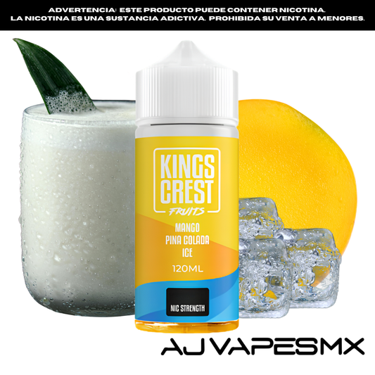 Mango Piña Colada Ice 120ml | KINGS CREST FRUITS