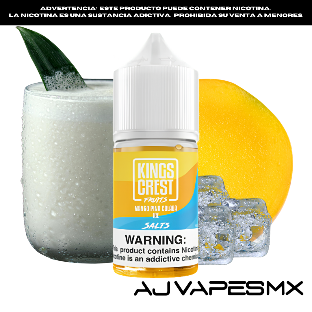 Mango Piña Colada Ice 30ml NicSalt | KINGS CREST FRUITS