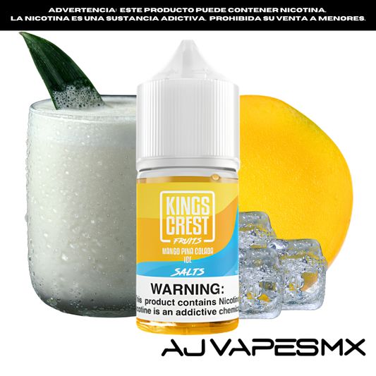 Mango Piña Colada Ice 30ml NicSalt | KINGS CREST FRUITS