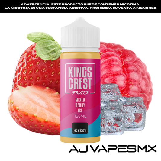 Mixed Berry Ice 120ml | KINGS CREST FRUITS