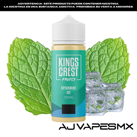Spearmint Ice 120ml | KINGS CREST FRUITS