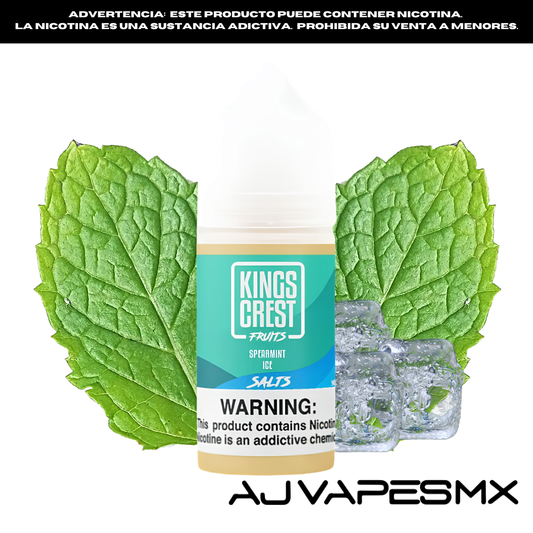 Spearmint Ice 30ml NicSalt | KINGS CREST FRUITS