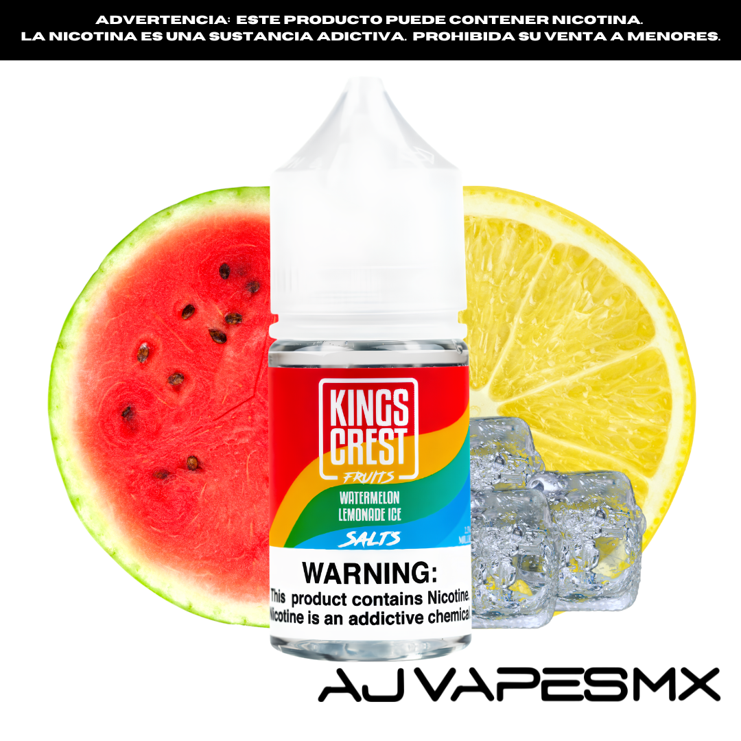 Watermelon Lemonade Ice 30ml NicSalt | KINGS CREST FRUITS