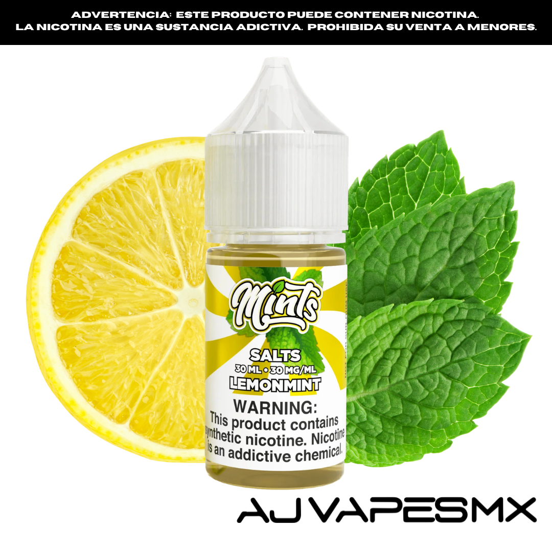 Lemon Mint 30ml NicSalt | MINTS