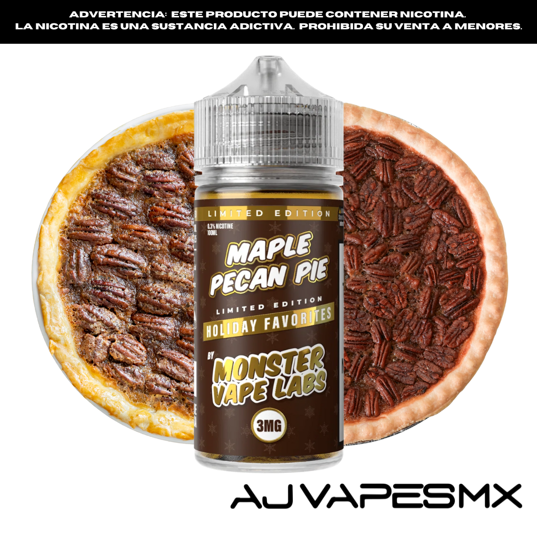 Maple Pecan Pie 100ml | MONSTER LABS HOLIDAY