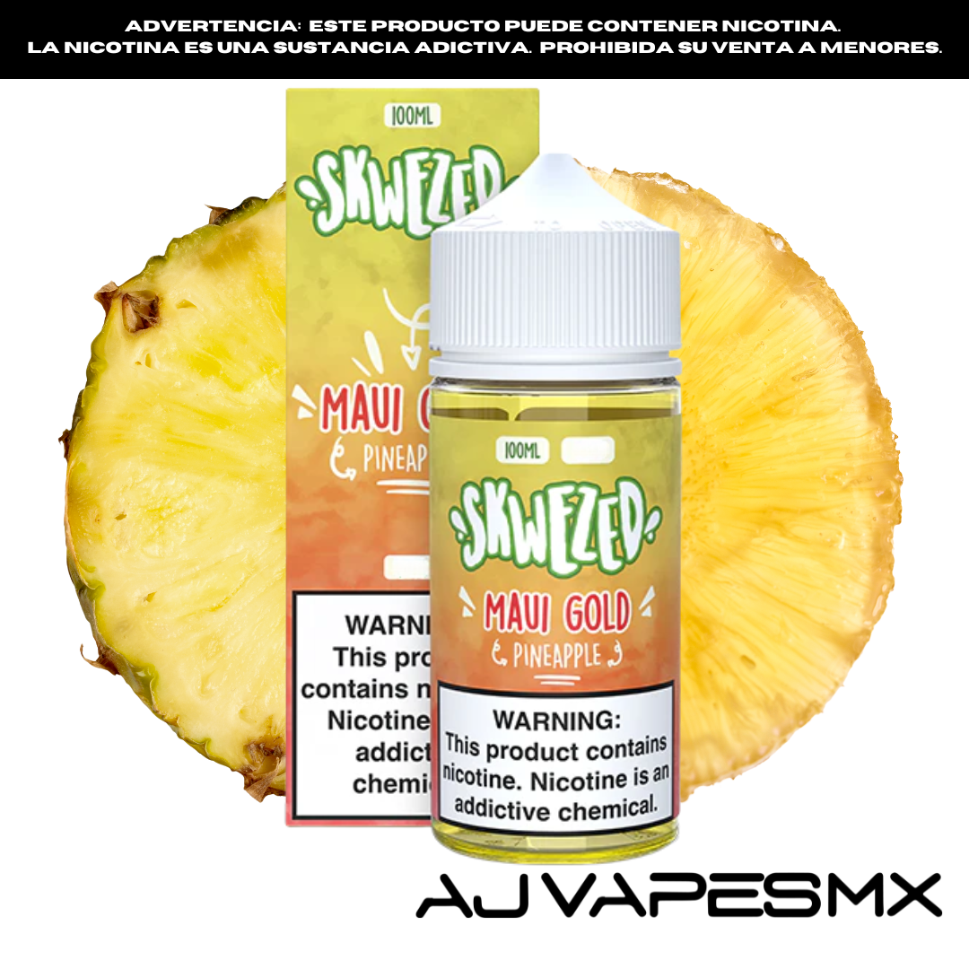 Maui Gold (Pineapple) 100ml | SKWEZED