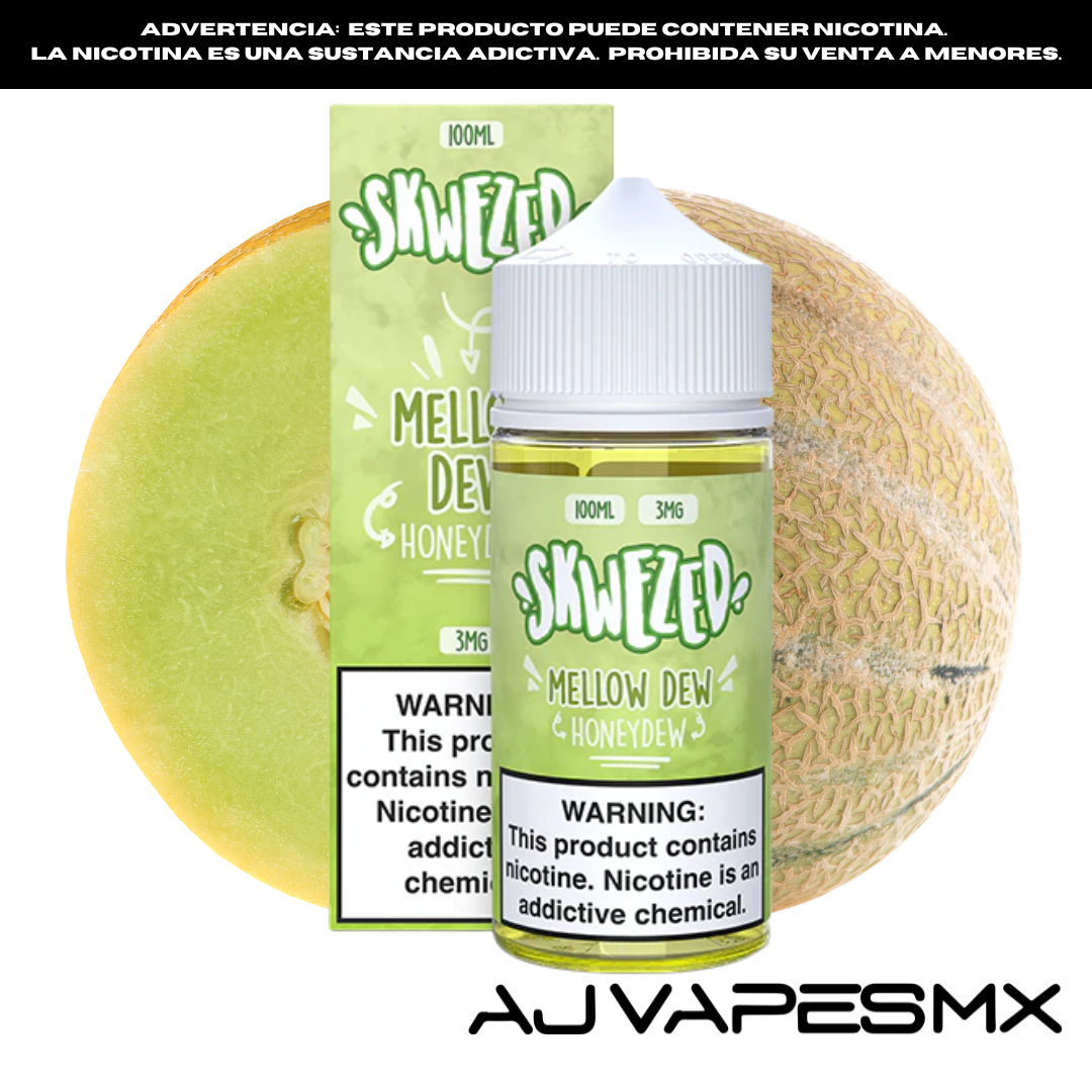 Mellow Dew (Honeydew Melon) 100ml | SKWEZED