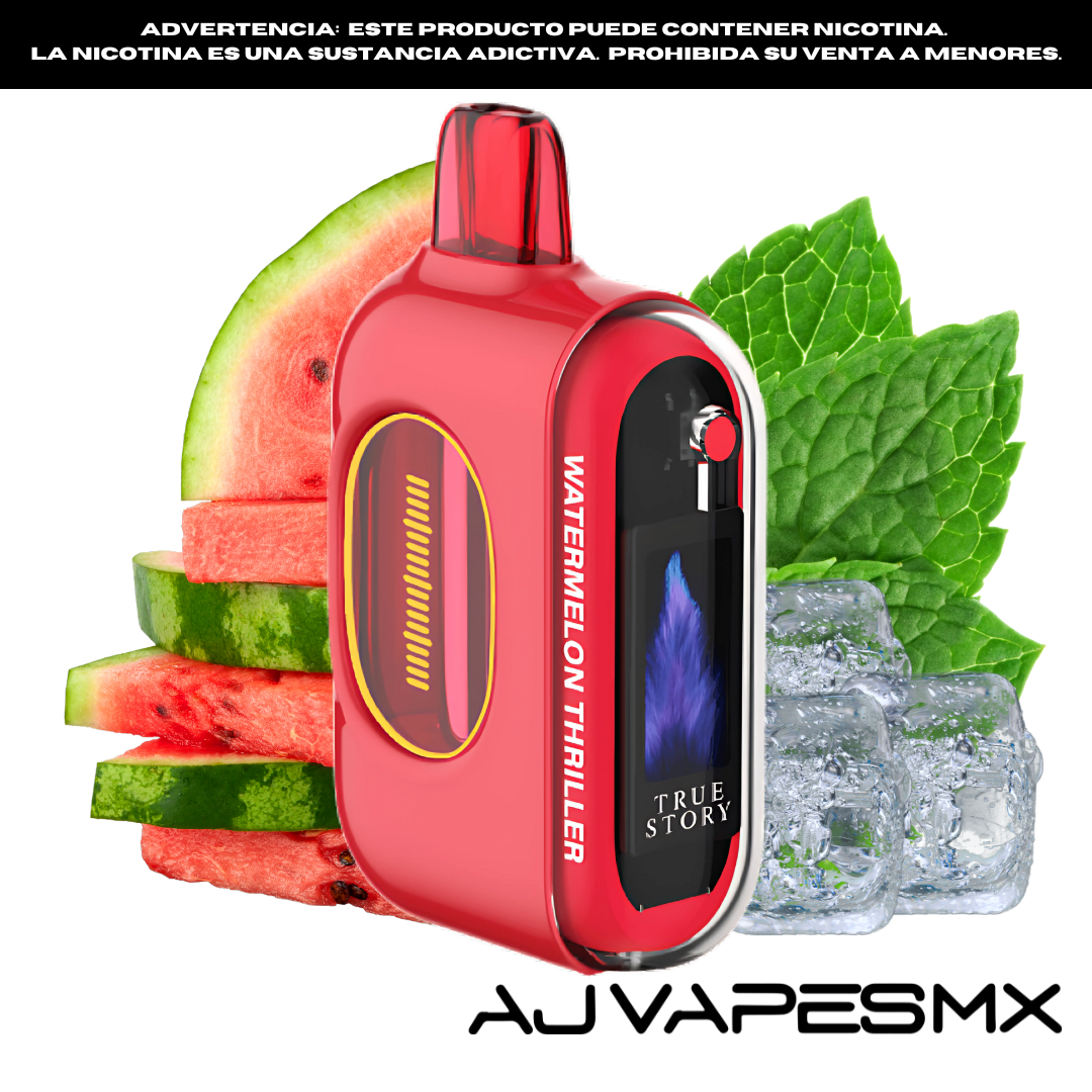 True Story Disposable 20,000 Puffs | TRUE STORY AJ Vapes Mx True Story Disposable 20,000 Puffs | TRUE STORY AJ Vapes Mx