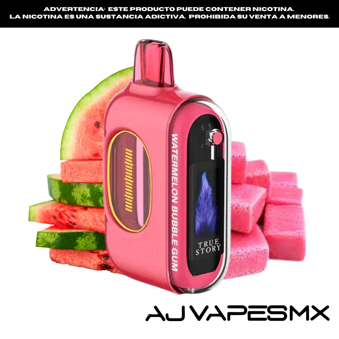True Story Disposable 20,000 Puffs | TRUE STORY AJ Vapes Mx True Story Disposable 20,000 Puffs | TRUE STORY AJ Vapes Mx