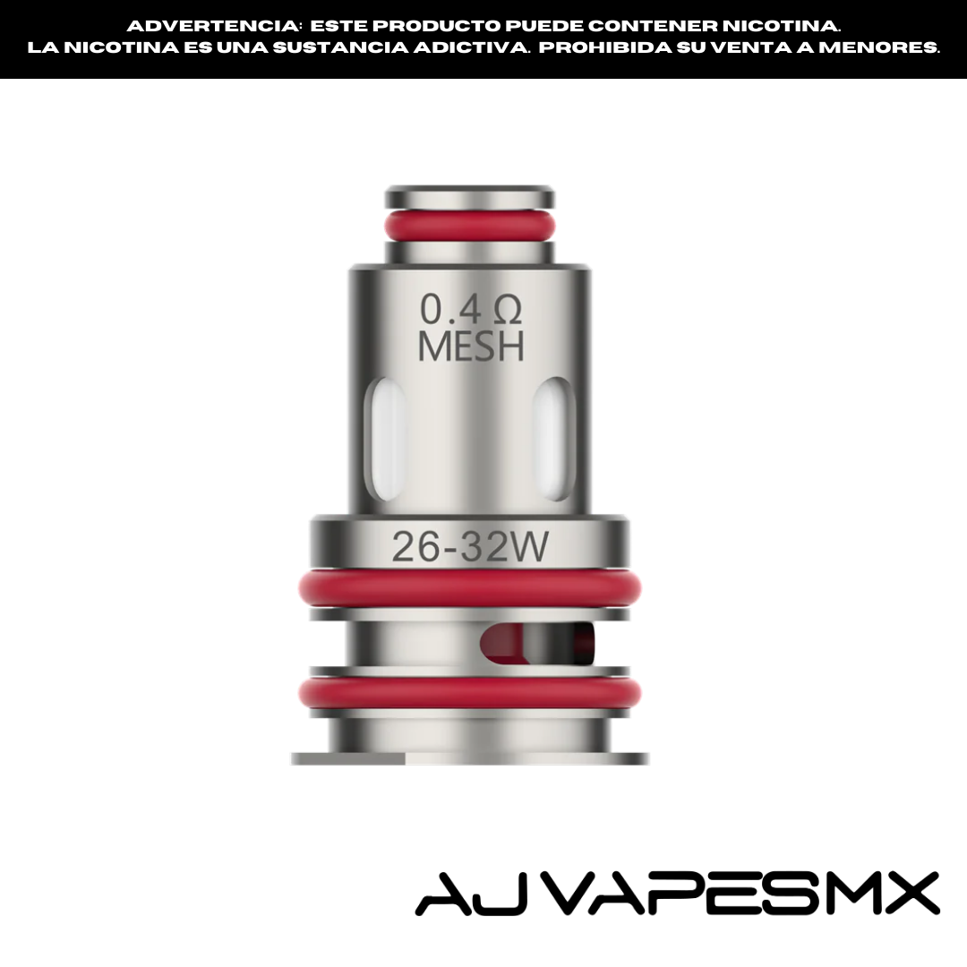 GTX Mesh Coil (1pz) | VAPORESSO - AJ Vapes Mx - 0.4ohms