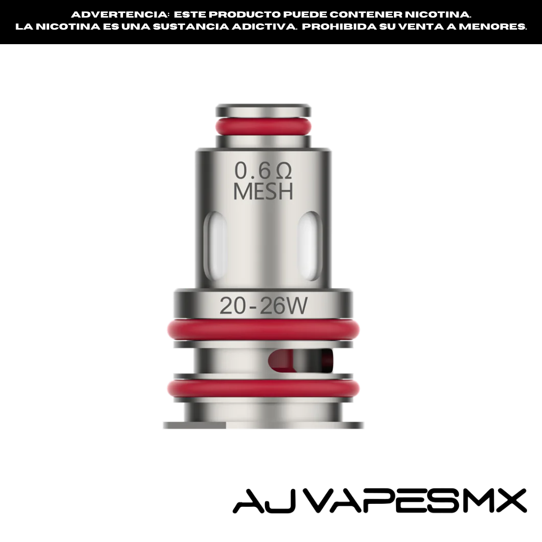 GTX Mesh Coil (1pz) | VAPORESSO - AJ Vapes Mx - 0.6ohms