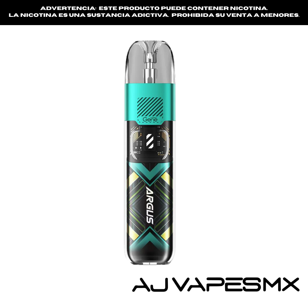 Argus P1 S Pod Kit | VOOPOO - AJ Vapes Mx - Cyber Blue