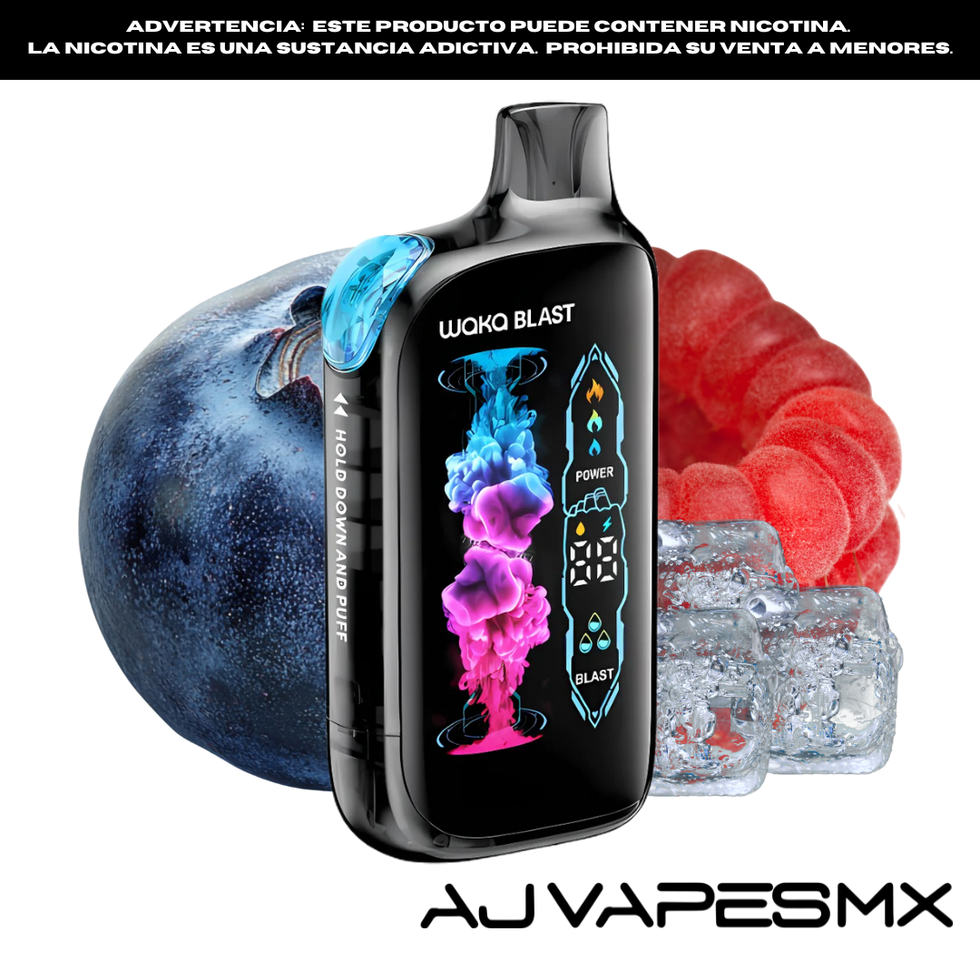 WAKA BLAST ICE MIX DISPOSABLE 45,000 Puffs | WAKA