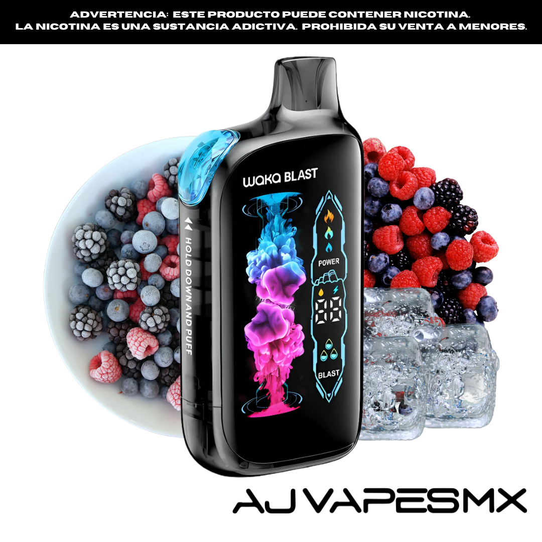 WAKA BLAST ICE MIX DISPOSABLE 45,000 Puffs | WAKA