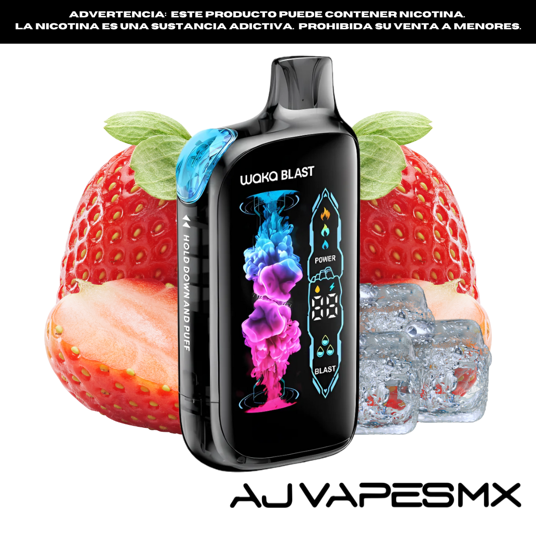WAKA BLAST ICE MIX DISPOSABLE 45,000 Puffs | WAKA