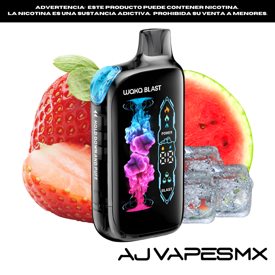 WAKA BLAST ICE MIX DISPOSABLE 45,000 Puffs | WAKA