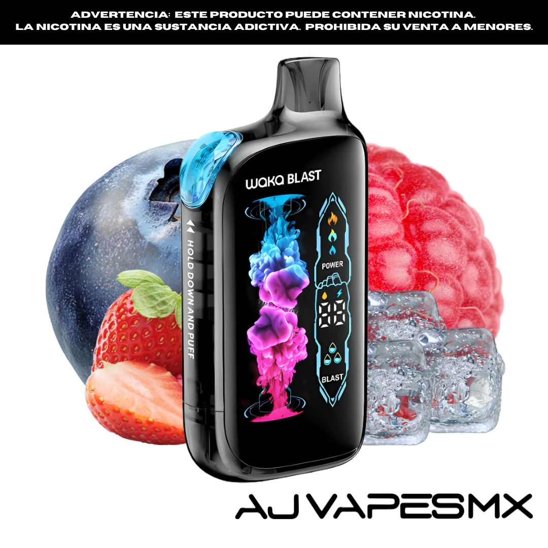 WAKA BLAST ICE MIX DISPOSABLE 45,000 Puffs | WAKA