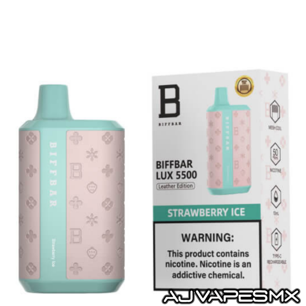 Biff Bar Lux Disposable Leather Edition (5500puffs) | BINARIES