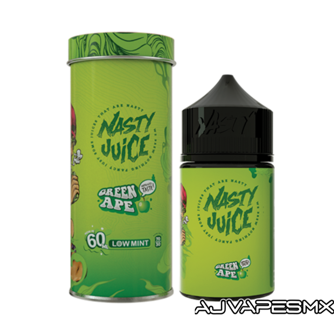 Green Ape 60ml | NASTY JUICE - AJ Vapes Mx - 3mg