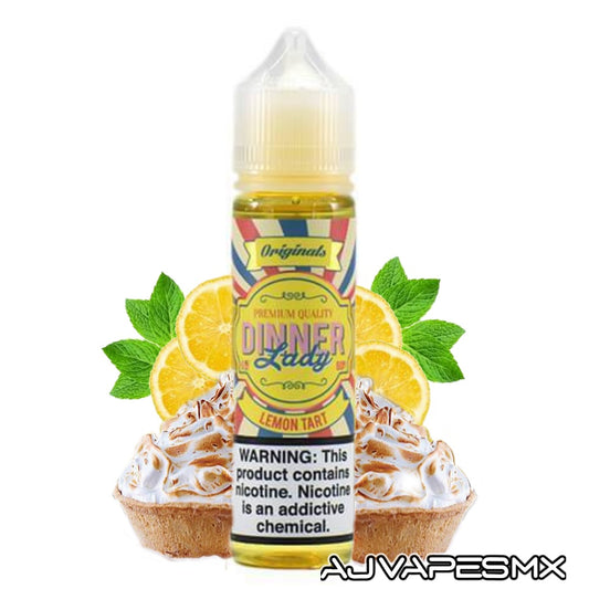 Lemon Tart 60ml | DINNER LADY - AJ Vapes Mx - 3mg