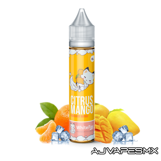 Citrus Mango 30ml | WHITE FOX - AJ Vapes Mx - 3mg