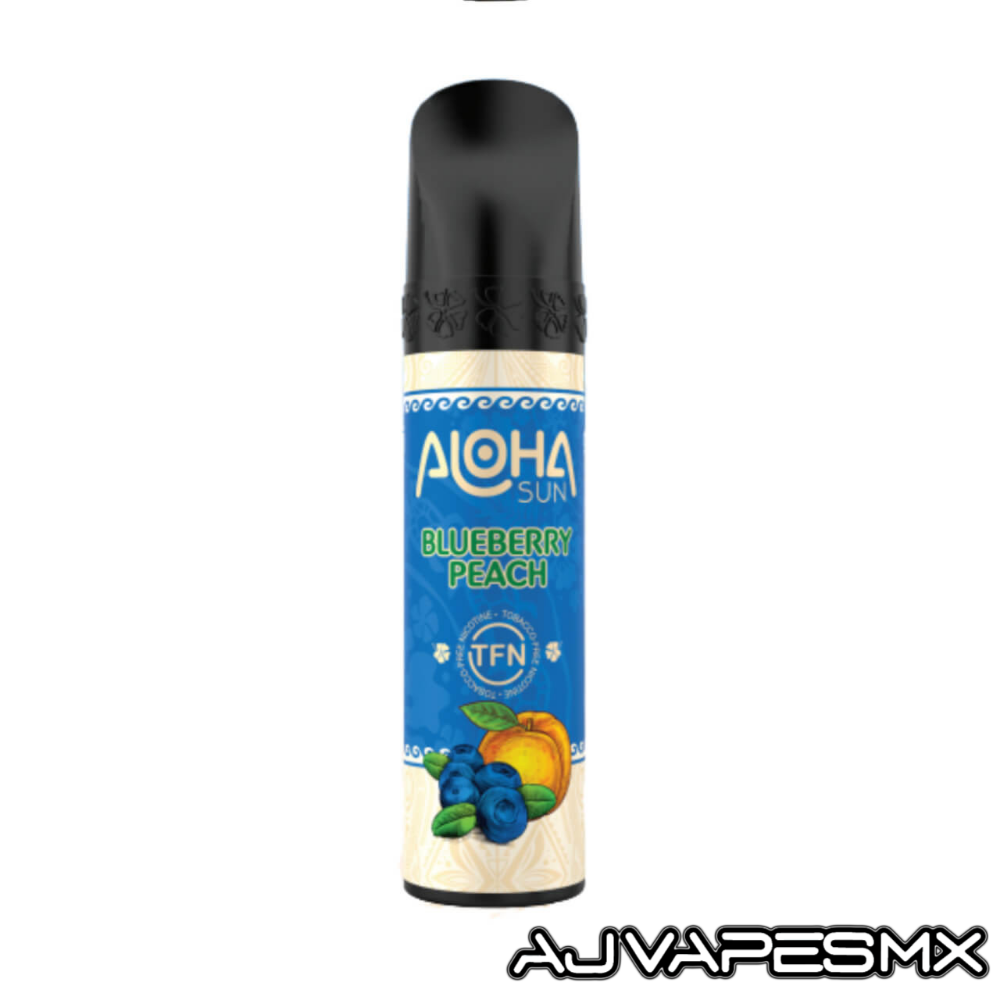 Aloha Sun Disposable (3000puffs) | ALOHA - AJ Vapes Mx - Blueberry Peach