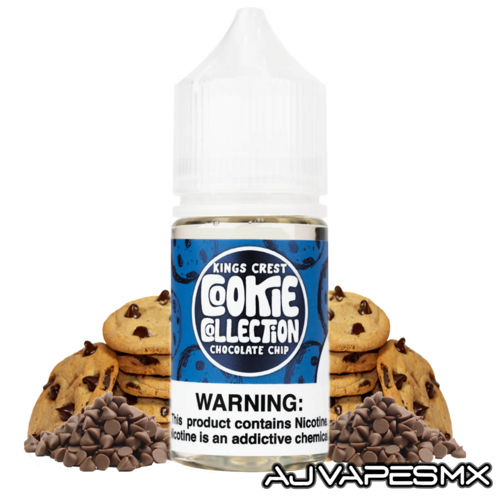 Chocolate Chip 30ml NicSalt | KINGS CREST - AJ Vapes Mx - 25mg