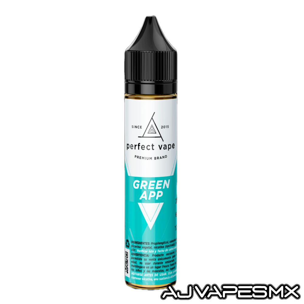 Green App 30ml NicSalt | PERFECT VAPE - AJ Vapes Mx - 25mg