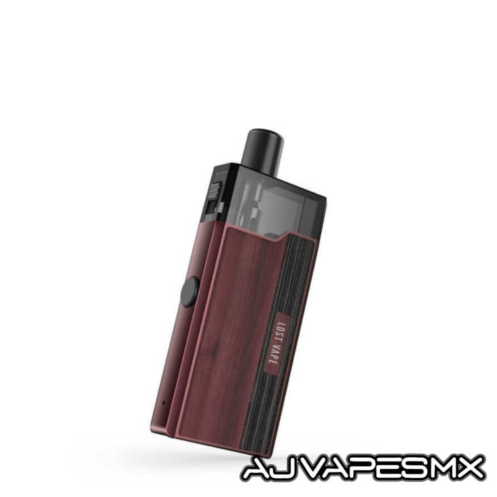 Orion Mini Pod Kit | LOST VAPE - AJ Vapes Mx - Caret Red Wood