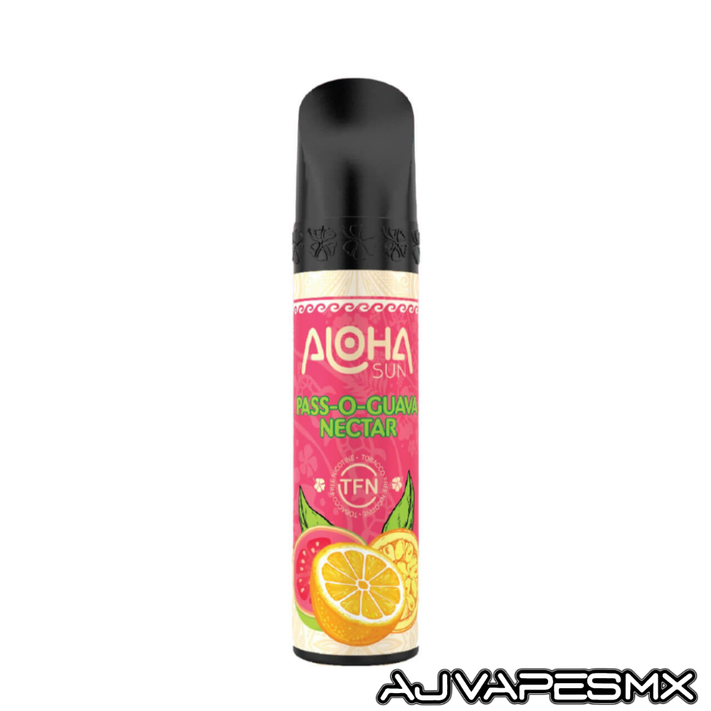 Aloha Sun Disposable (3000puffs) | ALOHA - AJ Vapes Mx - Pass-O-Guava Nectar