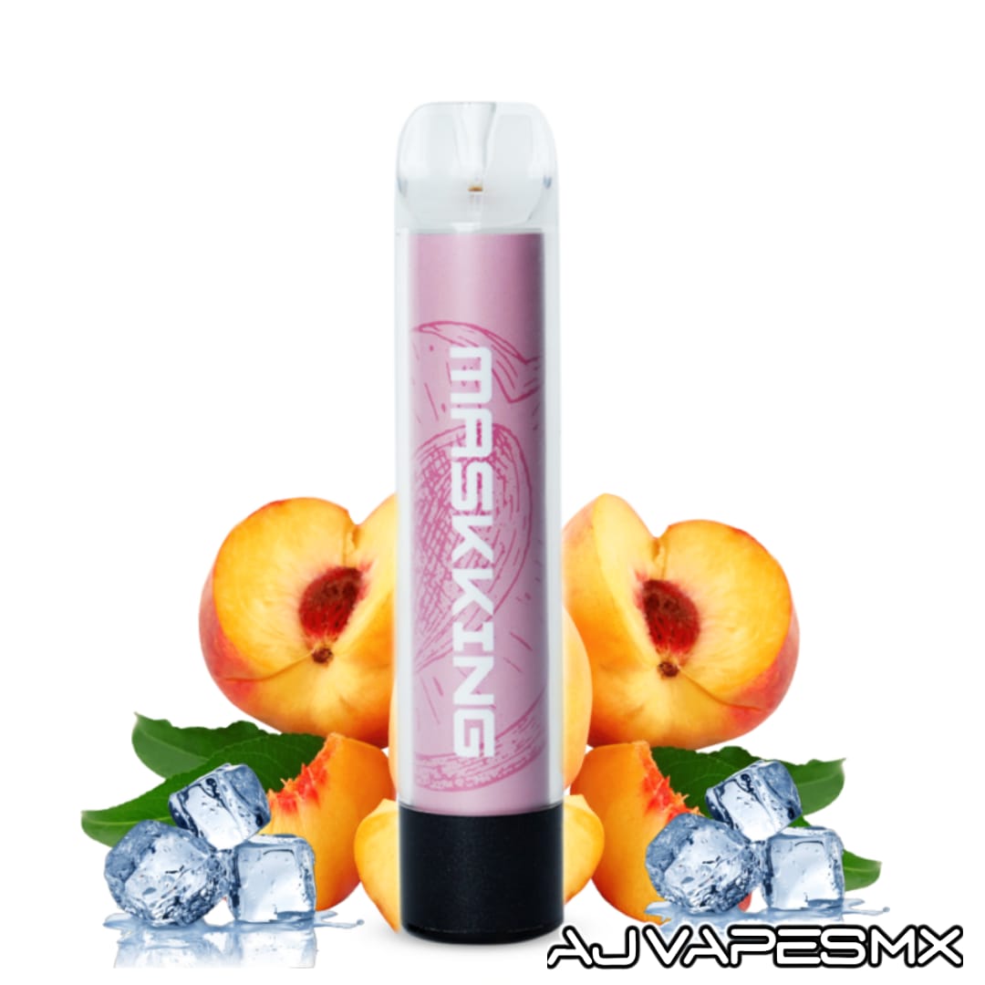 Maskking High PRO MAX (1500puffs) | MASKKING - AJ Vapes Mx - Peach Ice