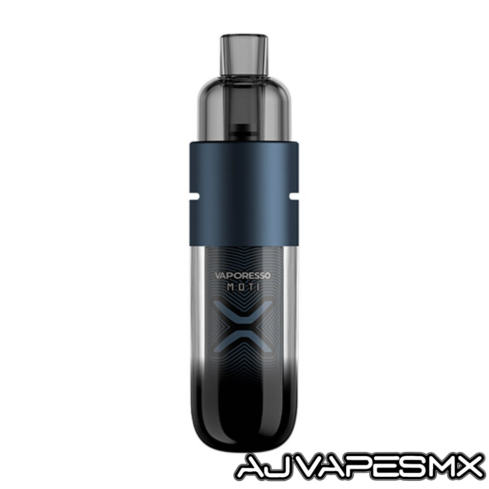 X Mini Pod Kit | MOTI X VAPORESSO - AJ Vapes Mx - Aegean Blue