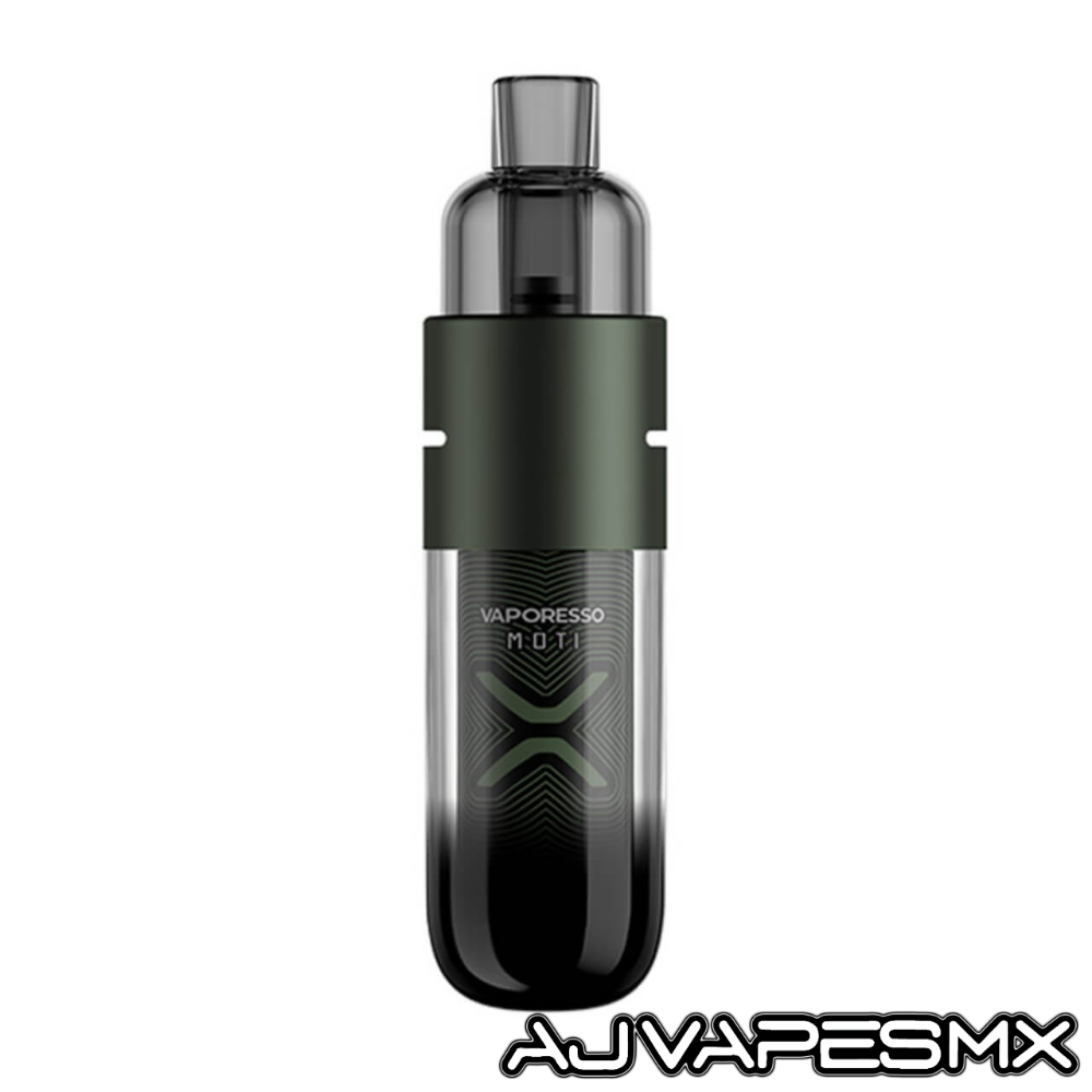 X Mini Pod Kit | MOTI X VAPORESSO - AJ Vapes Mx - Aurora Green