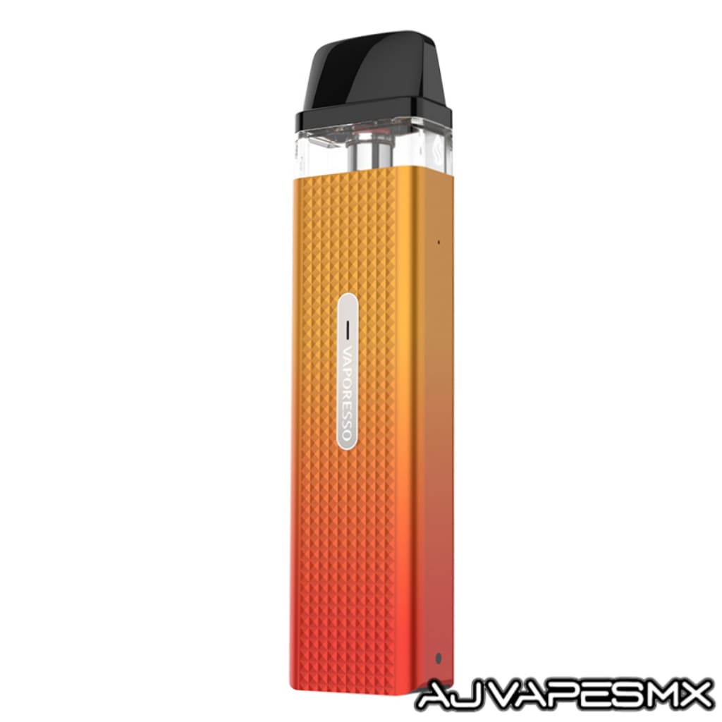 Xros Mini Pod Kit | VAPORESSO - AJ Vapes Mx - Orange Red